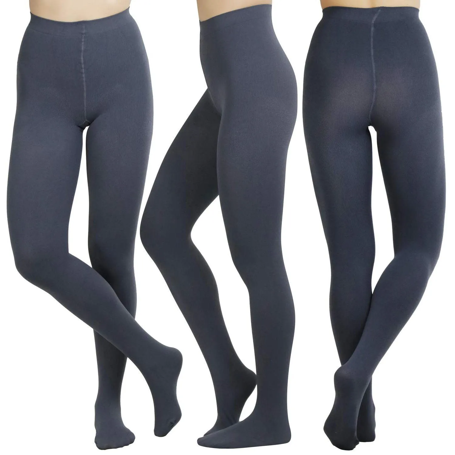 3-Pack: ToBeInStyle Women's Warm Thermal Tights