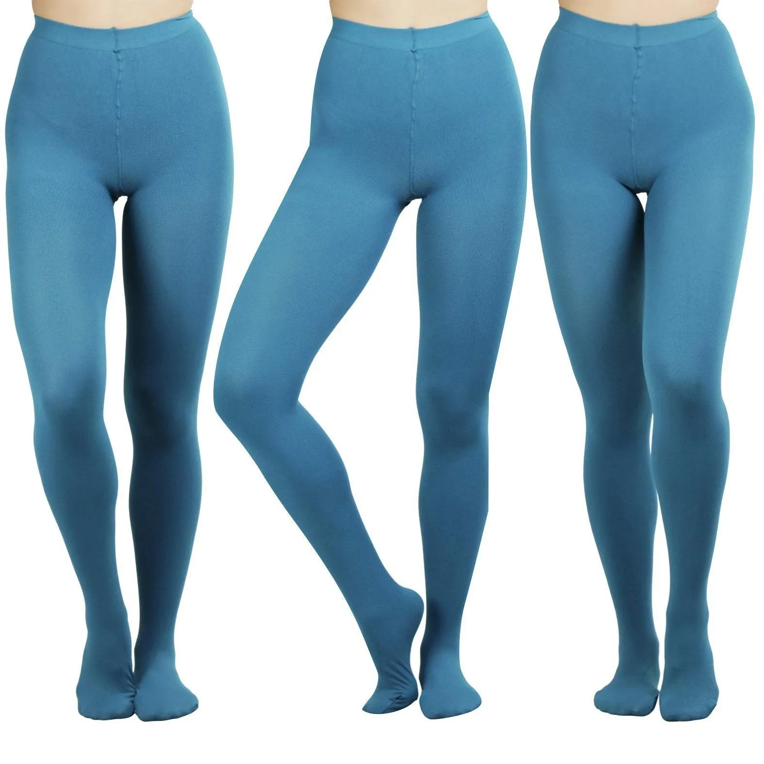 3-Pack: ToBeInStyle Women's Warm Thermal Tights