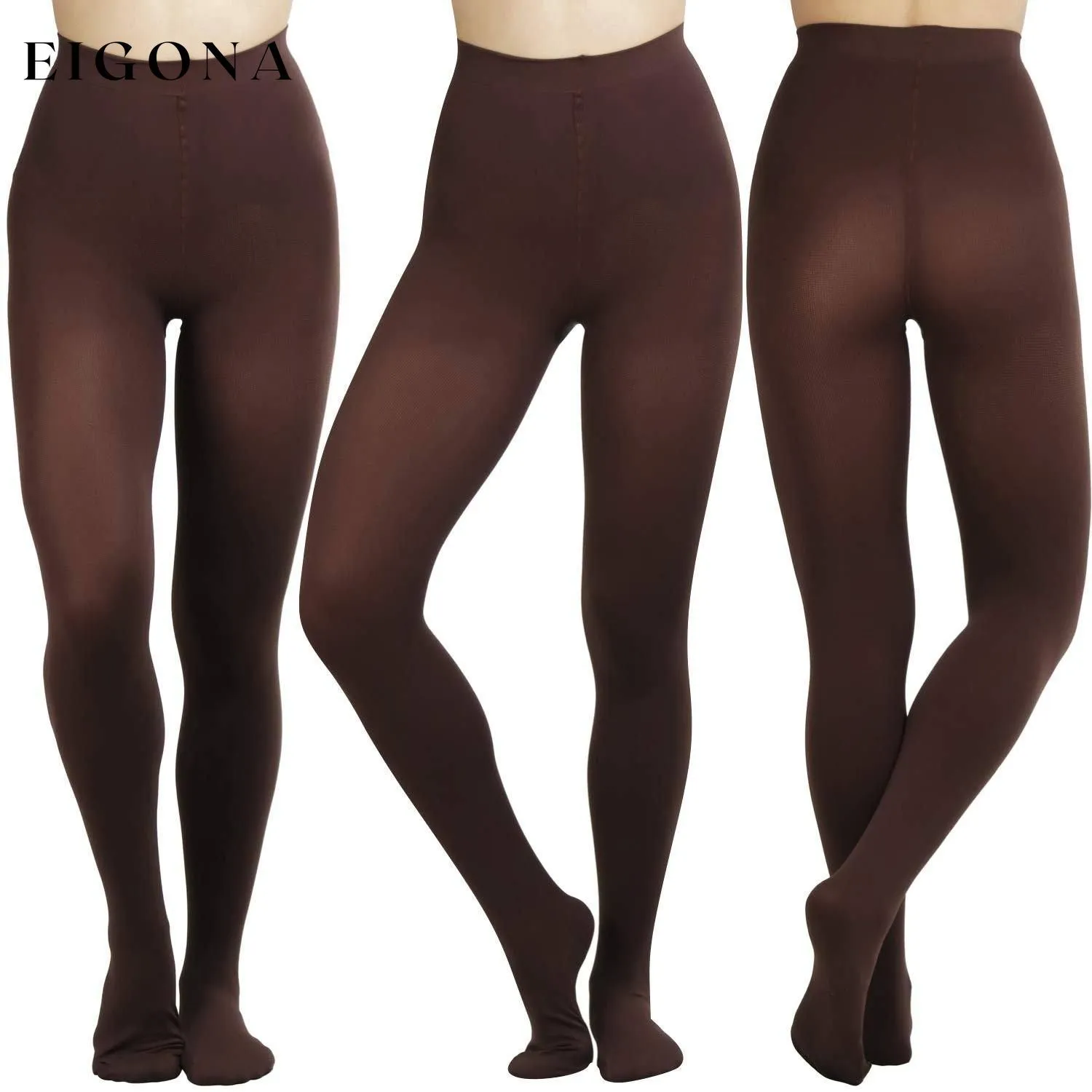 3-Pack: ToBeInStyle Women's Warm Thermal Tights