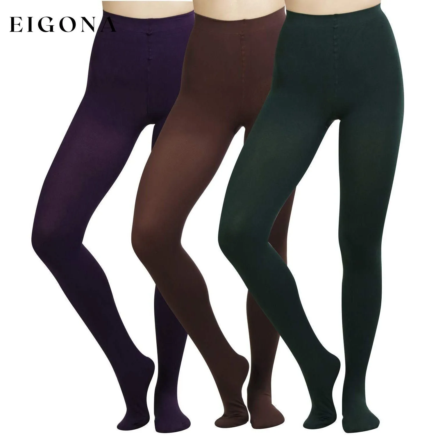 3-Pack: ToBeInStyle Women's Warm Thermal Tights