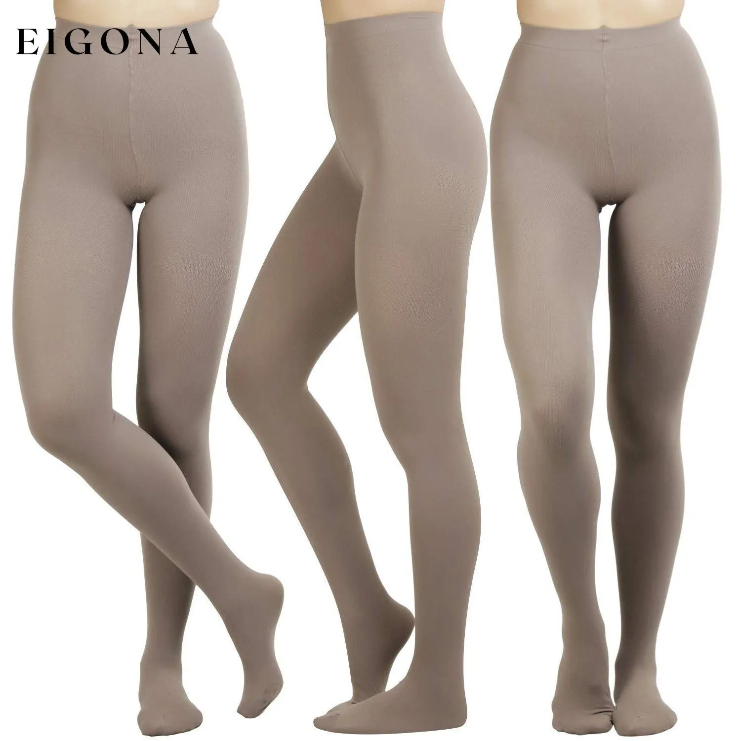 3-Pack: ToBeInStyle Women's Warm Thermal Tights