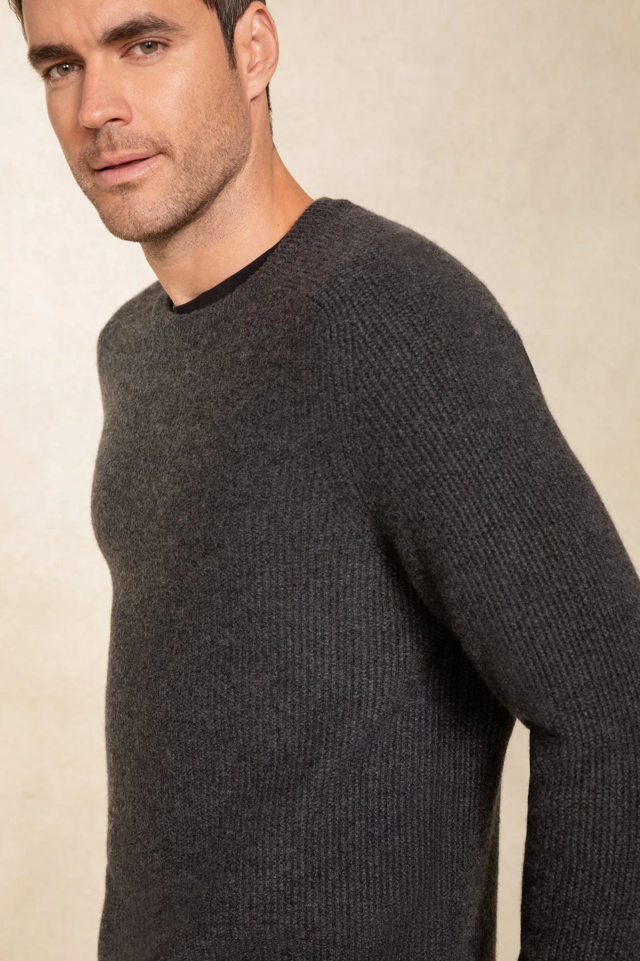 BERNARD CREWNECK CASHMERE SWEATER