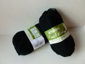 Black Classic Wool DK Superwash by Patons