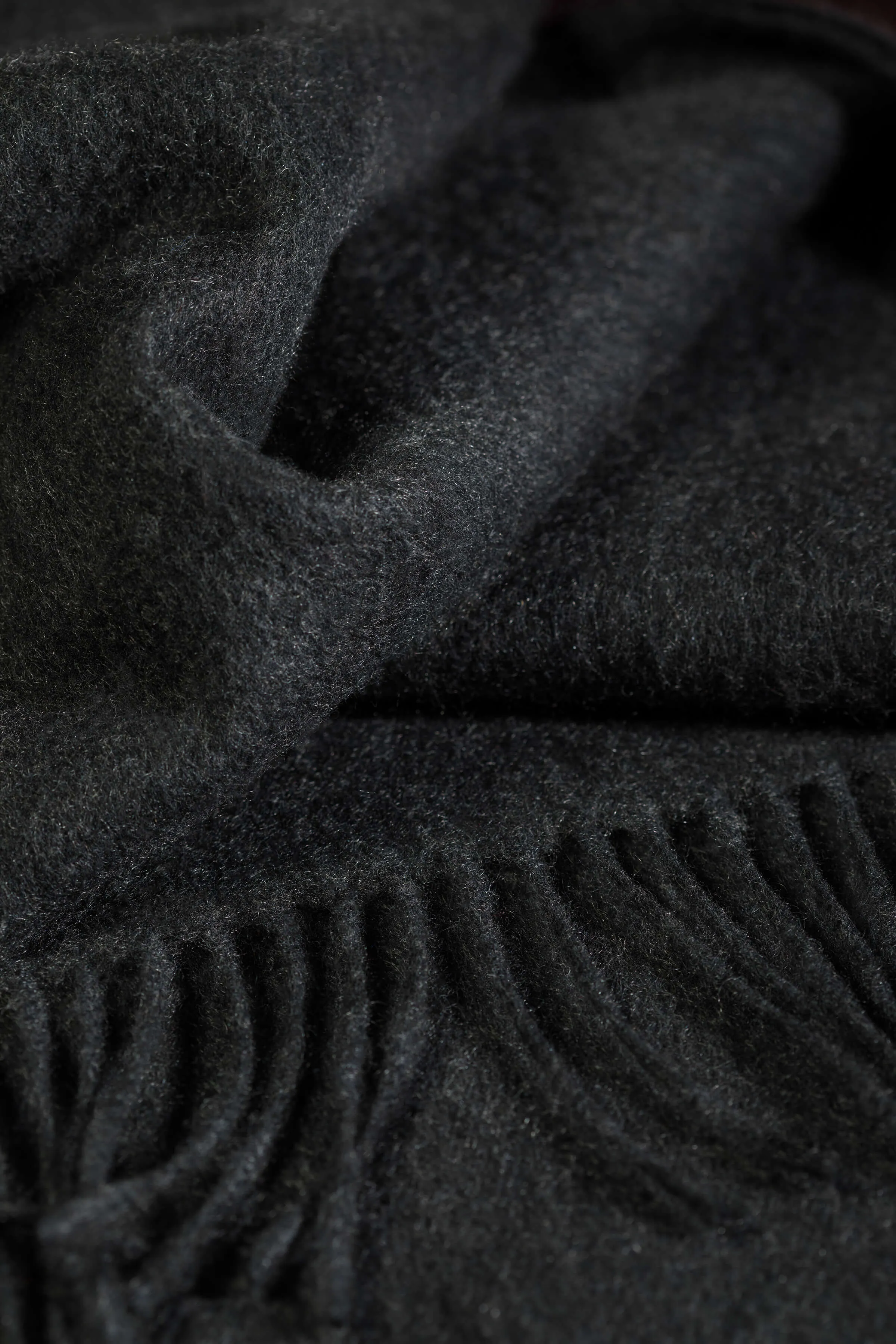 Charcoal Cashmere Stole