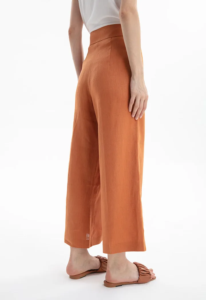 Choice Wide Leg Trouser Camel