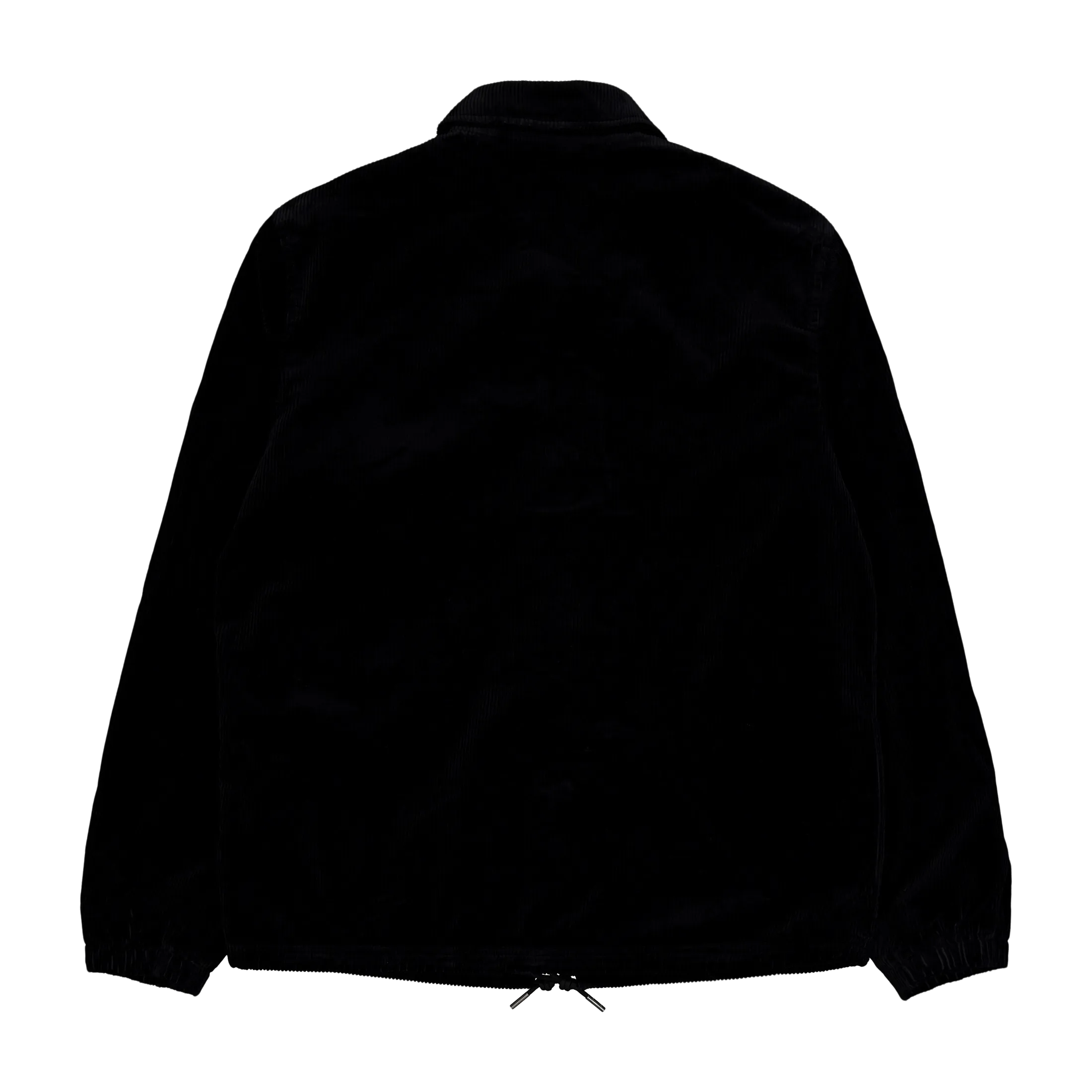 Corduroy Coach Jacket Polo Black