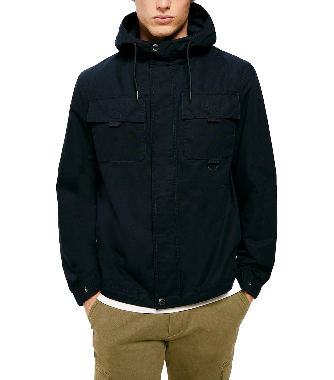 Cotton Parka Navy