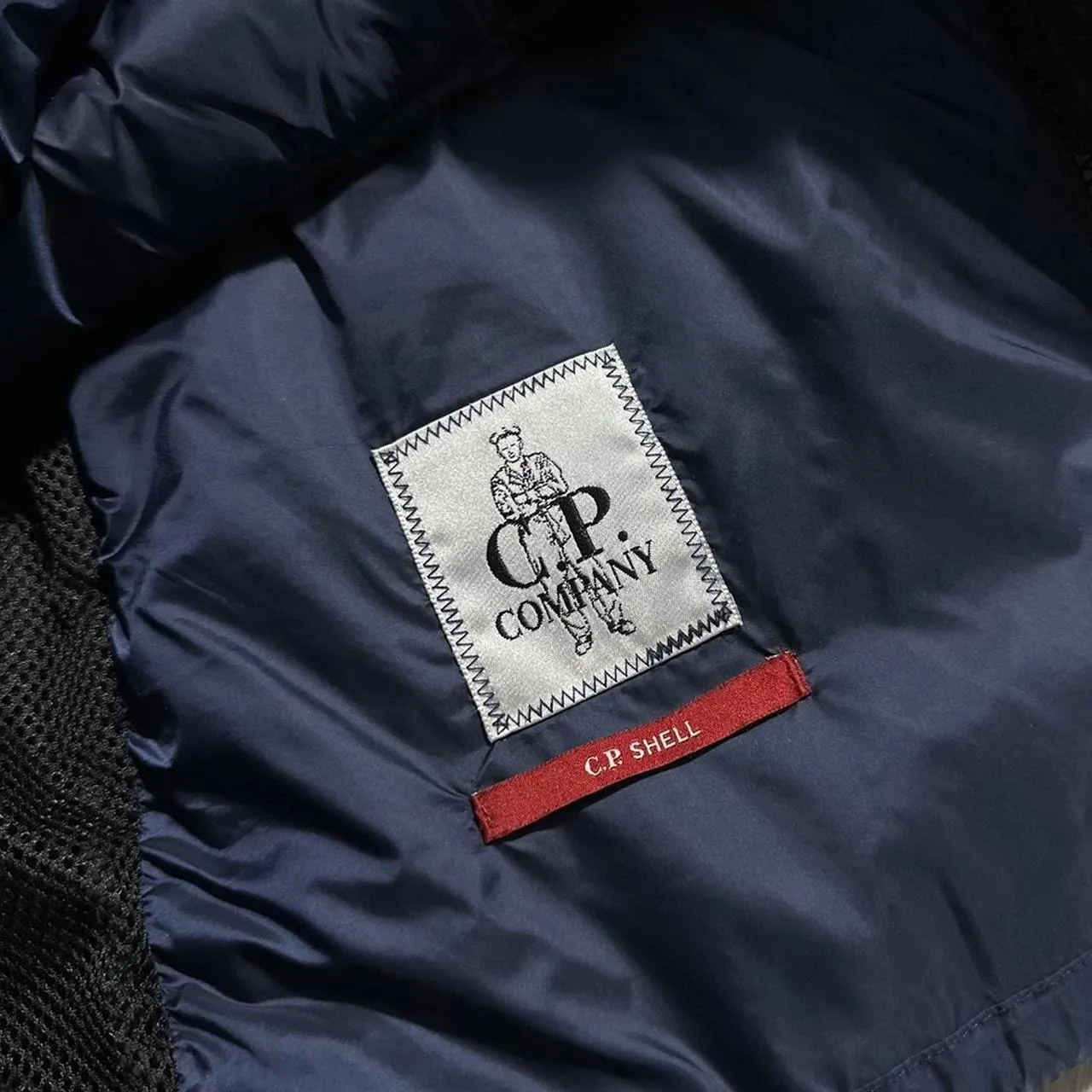 CP Company Padded Down Soft Shell Goggle Jacket