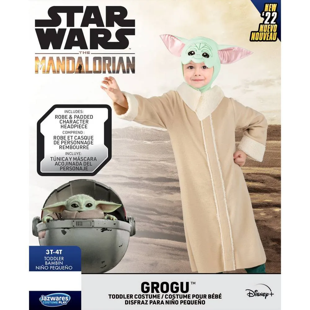 Grogu child costume T (3-4) - Star Wars Baby Yoda