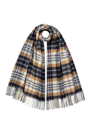 House Check Cashmere Stole