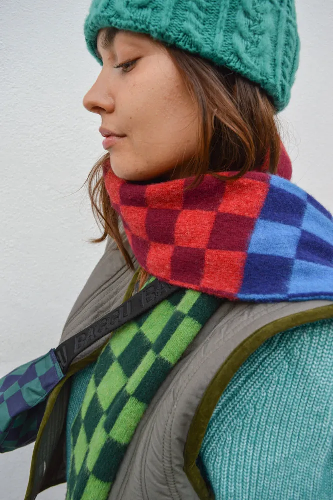 Howlin Cosmic Checkerboard Forest Scarf