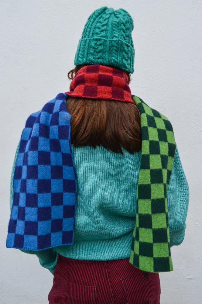 Howlin Cosmic Checkerboard Forest Scarf