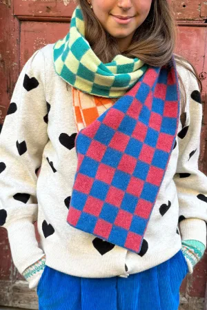 Howlin Cosmic Checkerboard Sky Dream Scarf