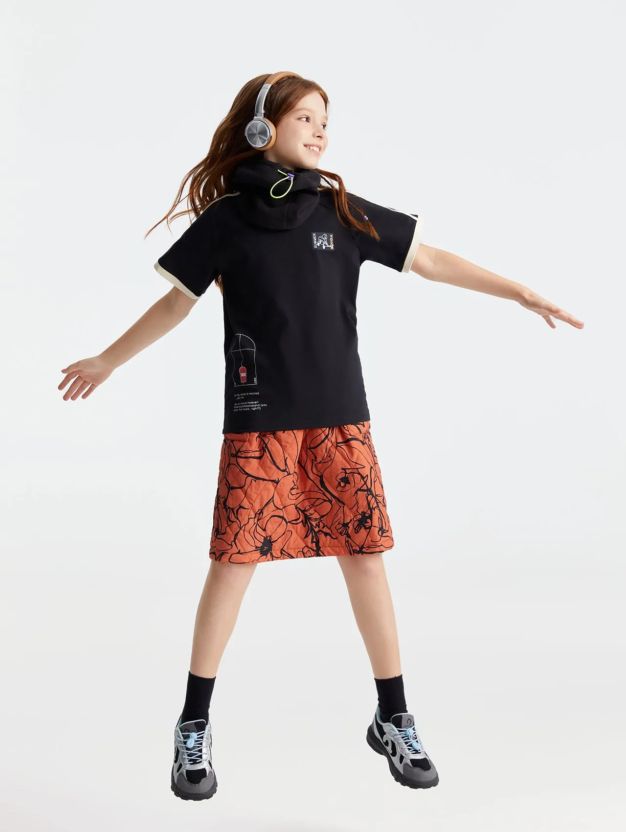 Kids 3M THINSULATE Cotton-padded Skirt