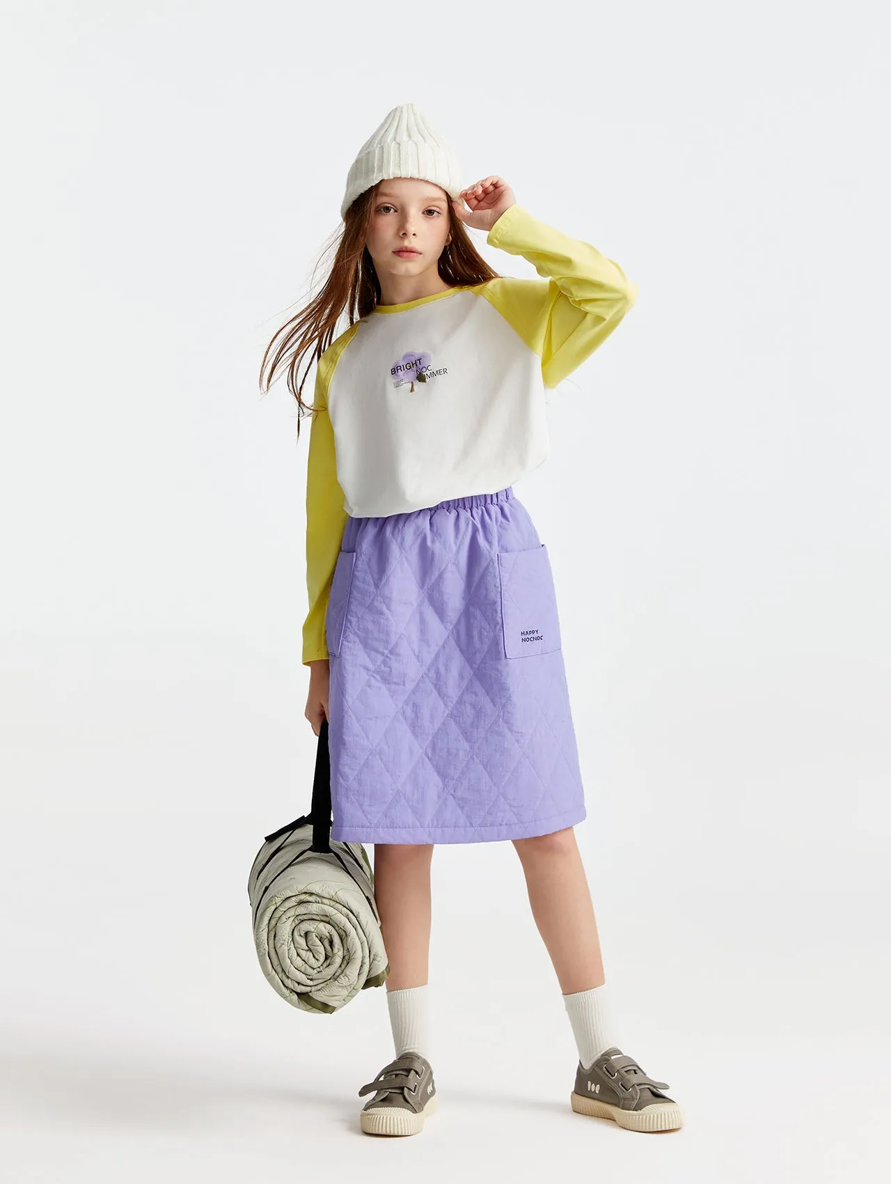 Kids 3M THINSULATE Cotton-padded Skirt