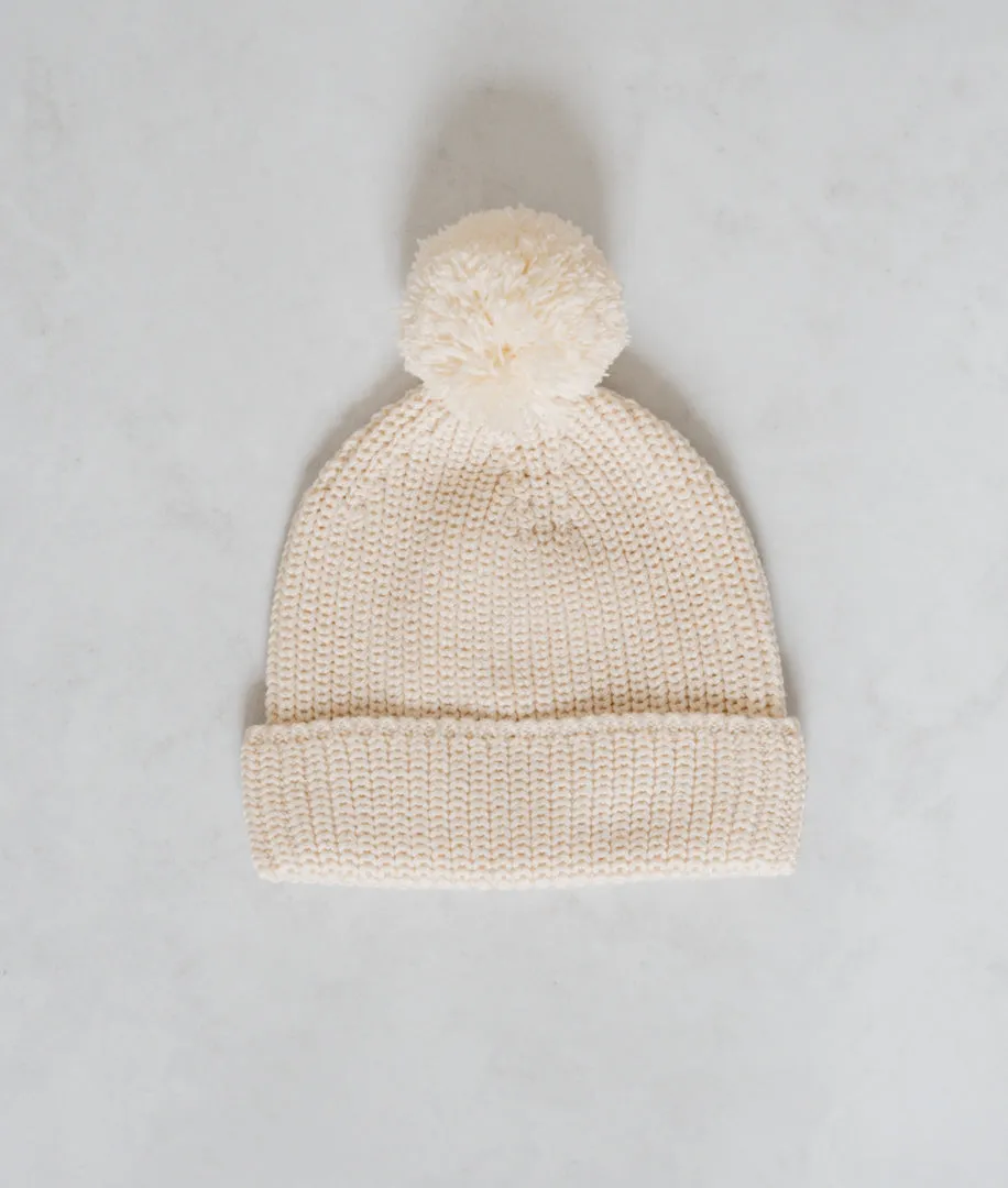 Knit Beanie with PomPom