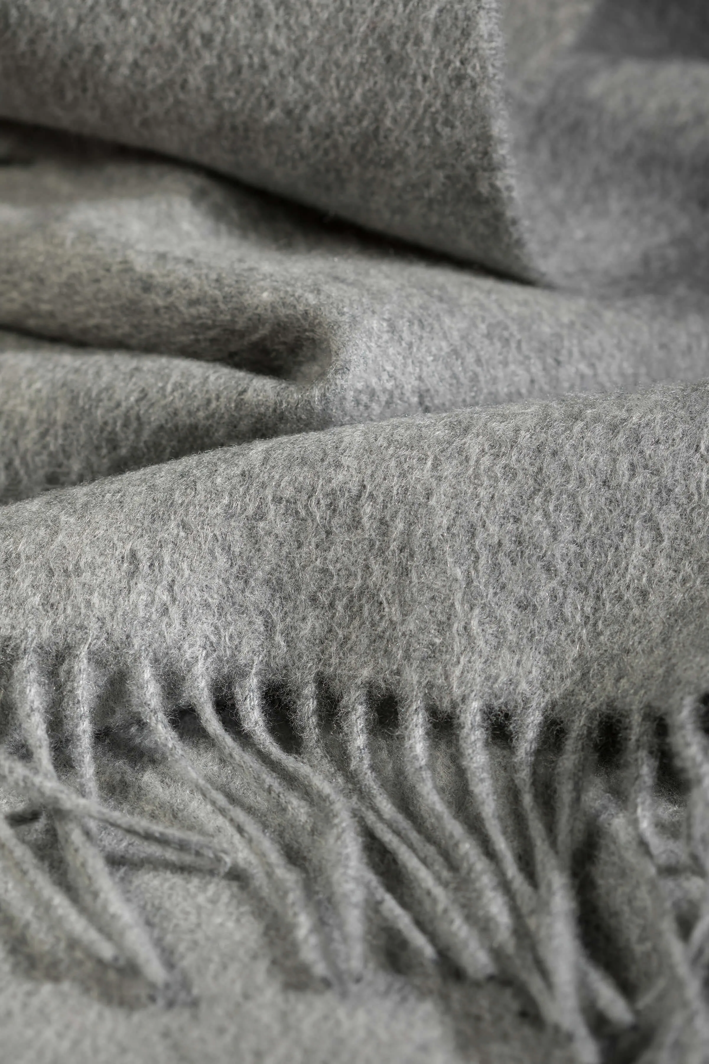 Light Grey Cashmere Stole