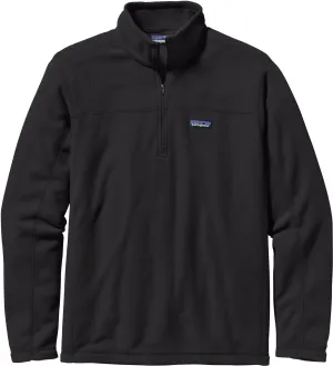 Micro D Fleece Pullover - Men's Patagonia, Black