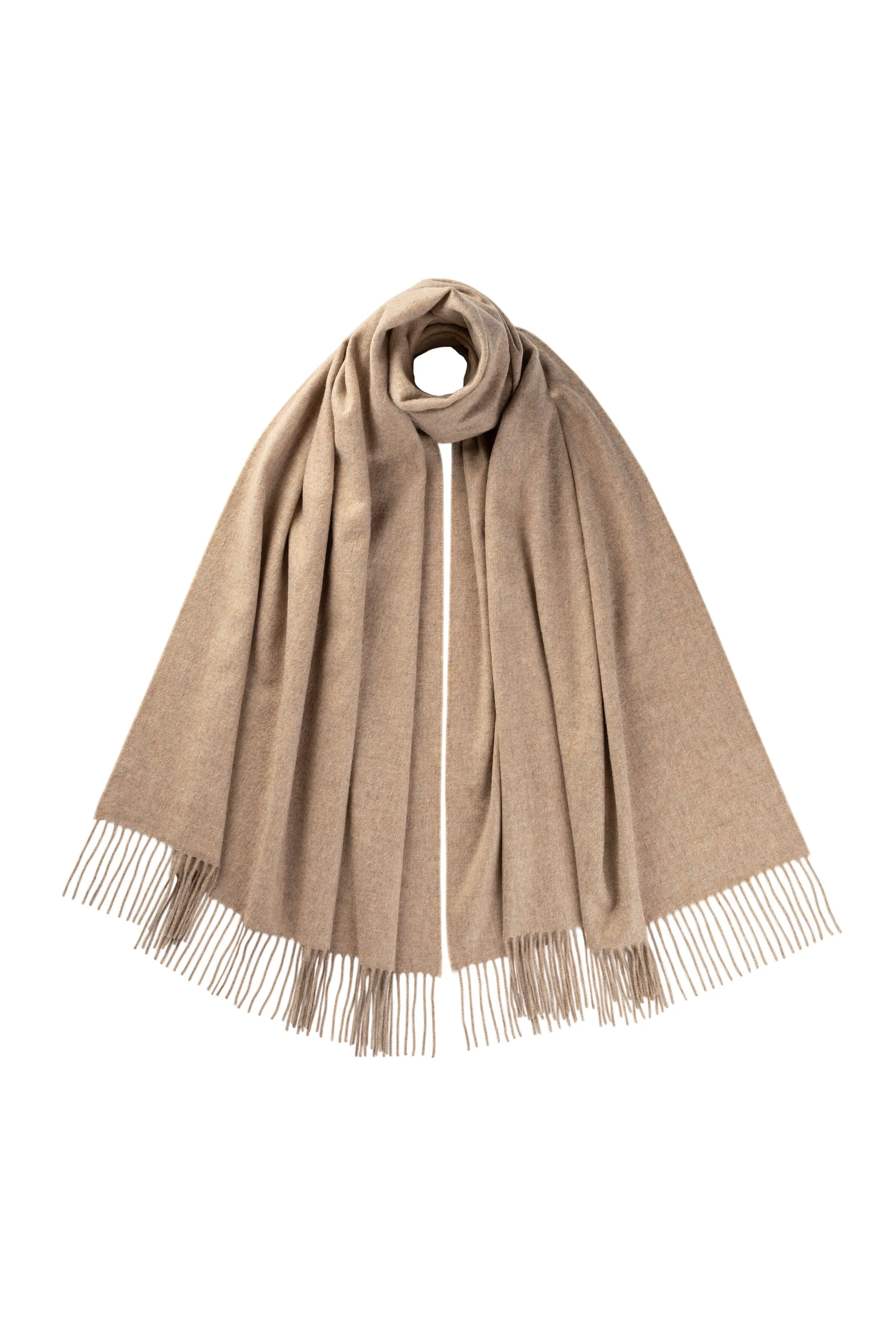 Oatmeal Cashmere Stole