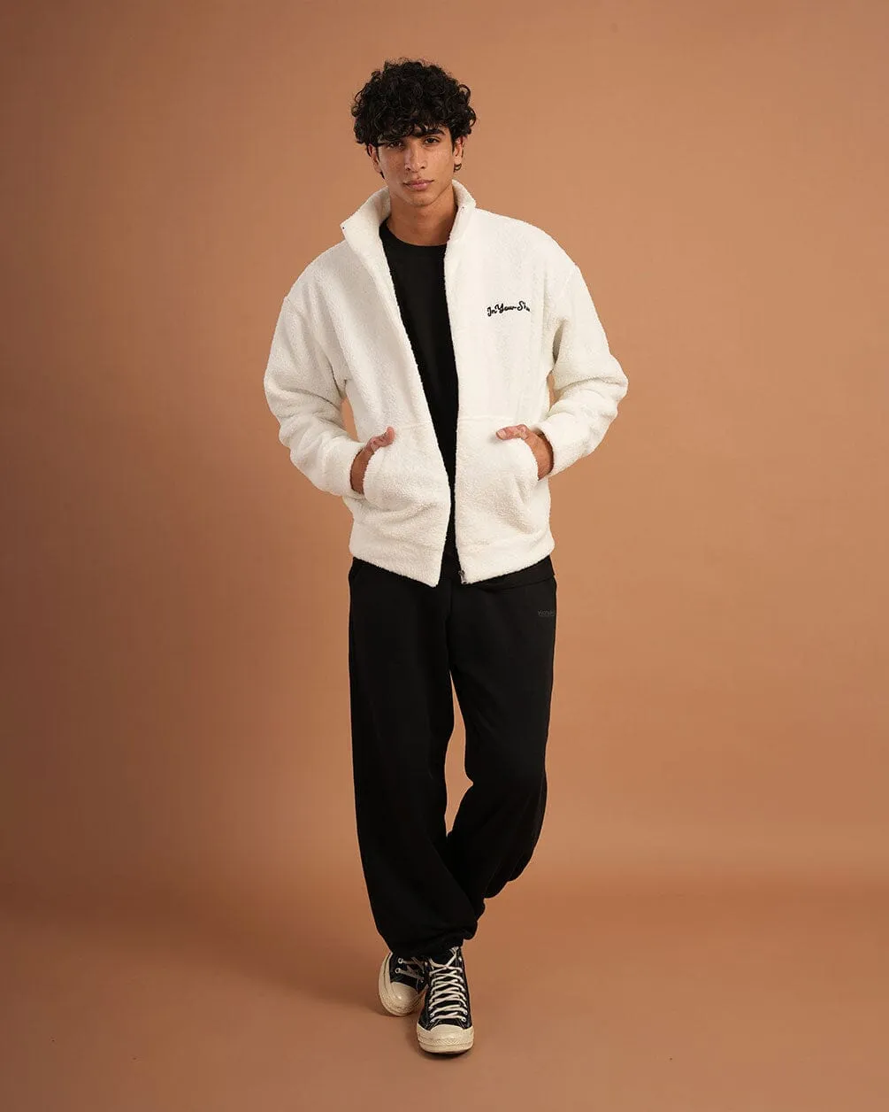 Off-White Fleece Jacket