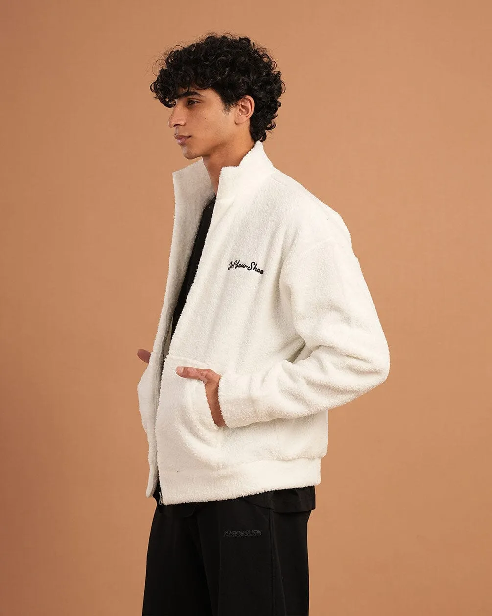 Off-White Fleece Jacket