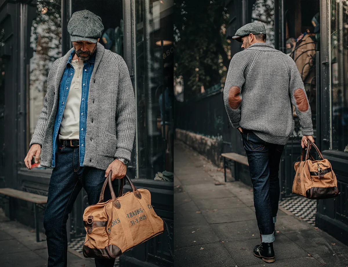 Pioneer British Wool Cardigan Grey