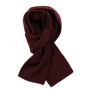 ROTOTO MERINO LAMBSWOOL SOCKSTOLE D.BORDEAUX