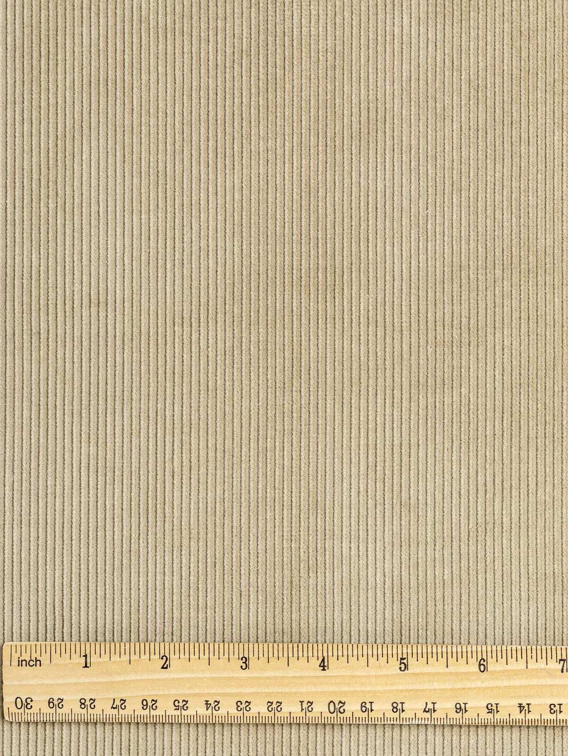 Slight Stretch Cotton Corduroy Deadstock - Tan - Swatch