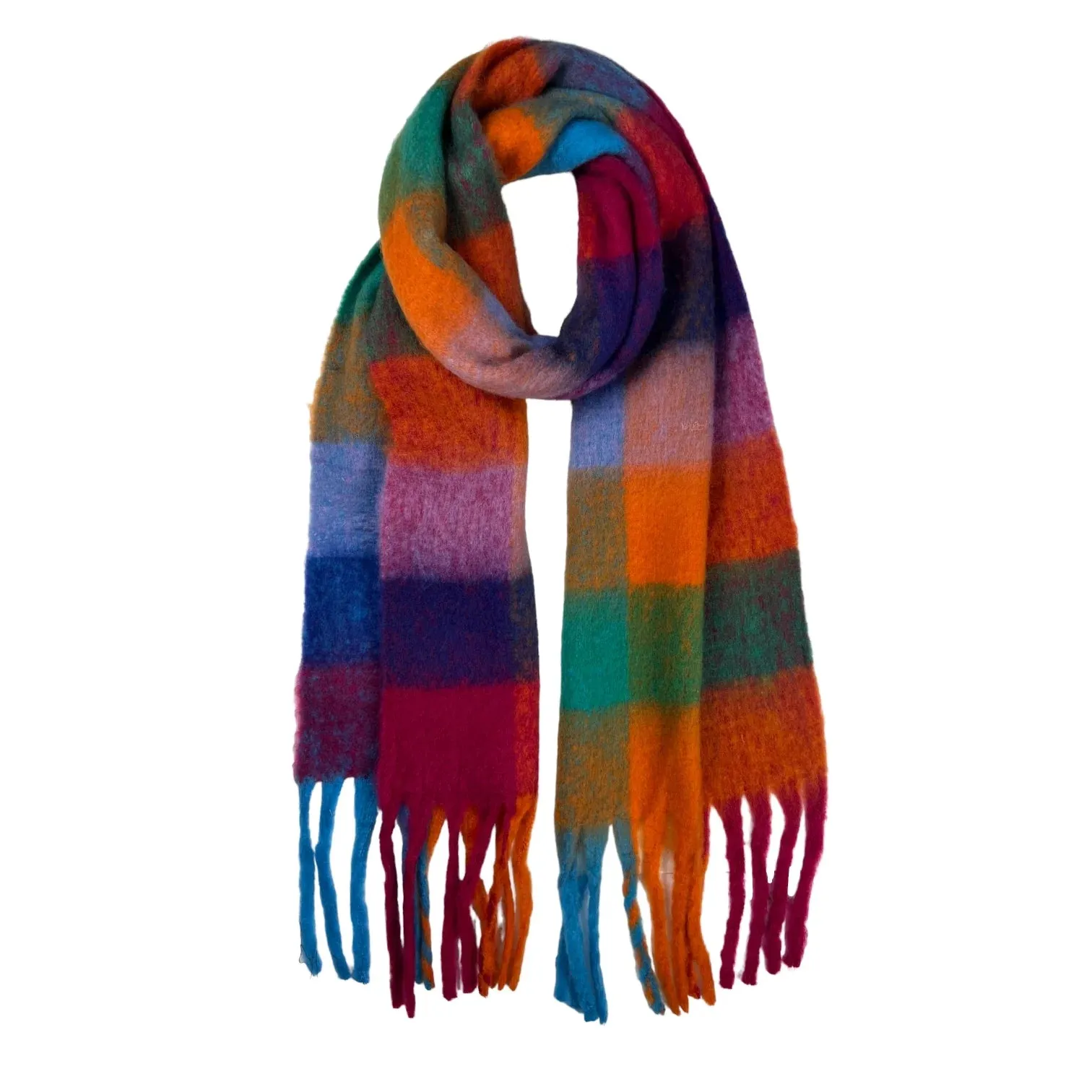 Super Soft Check Winter Scarf