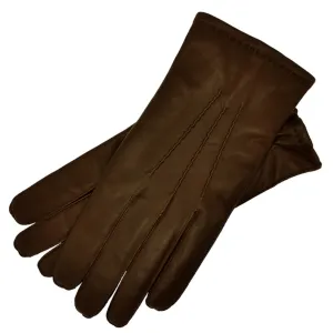 Tivoli Dark Brown Leather Gloves