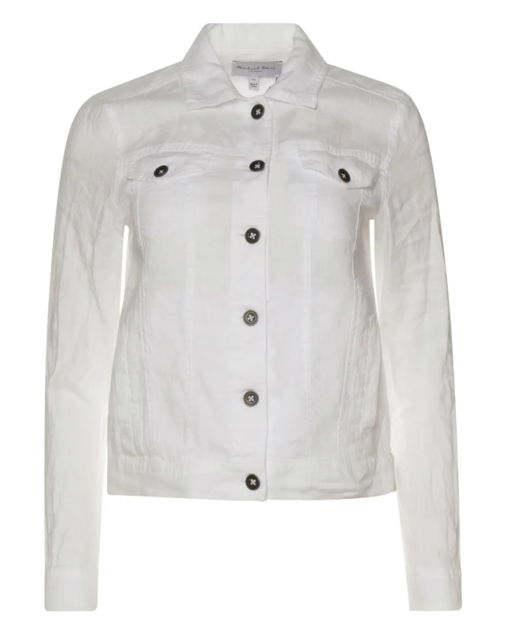 White Lightweight Jean Jacket