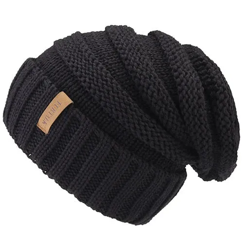 Winter Knitted Slouchy Casual Warm Knitted Winter Beanie