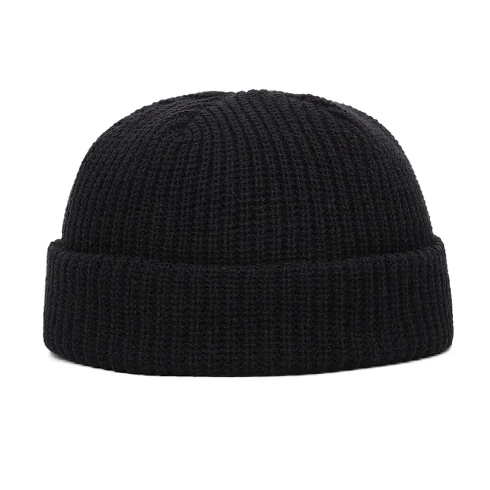 Winter Warm Beanies Female Wool Knitted Skull Cap