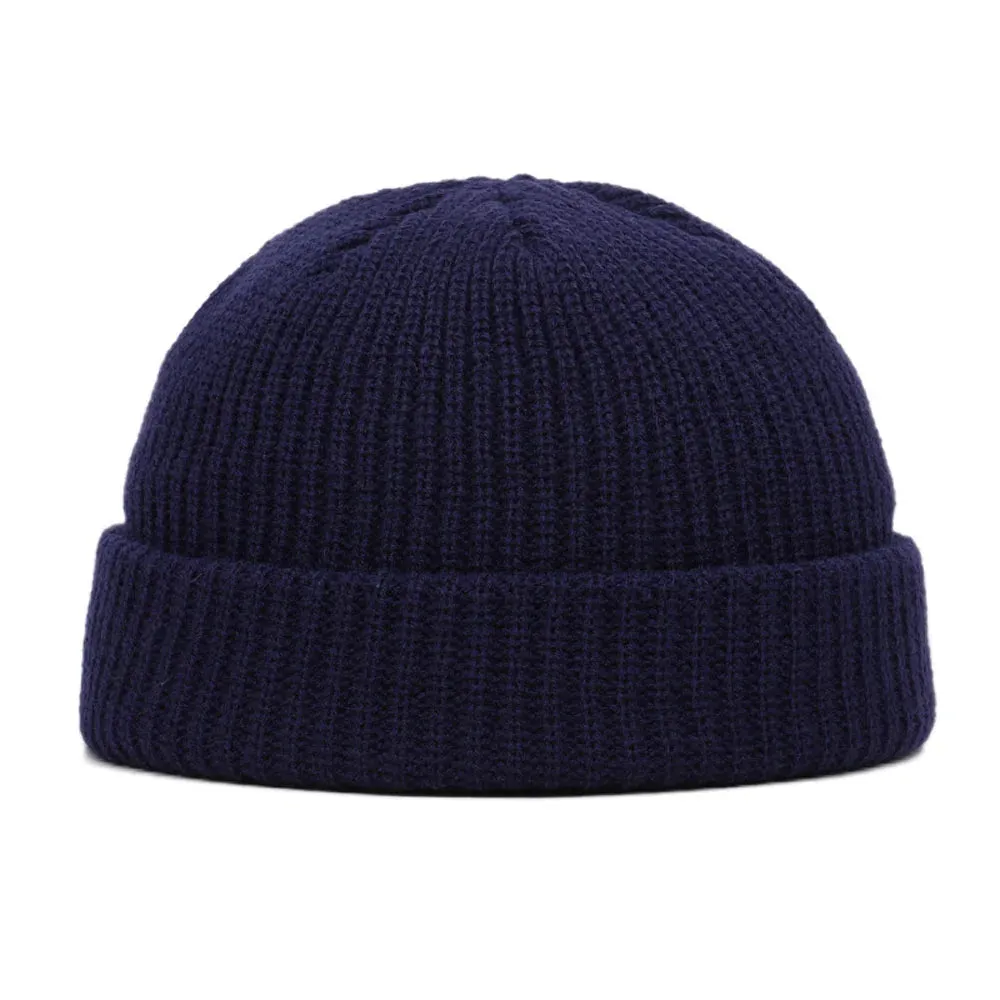 Winter Warm Beanies Female Wool Knitted Skull Cap